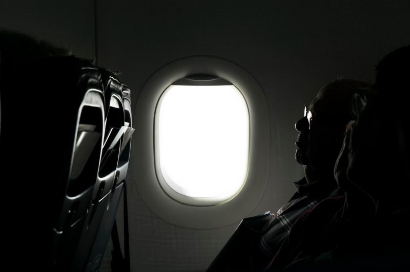 wnętrze samolotu