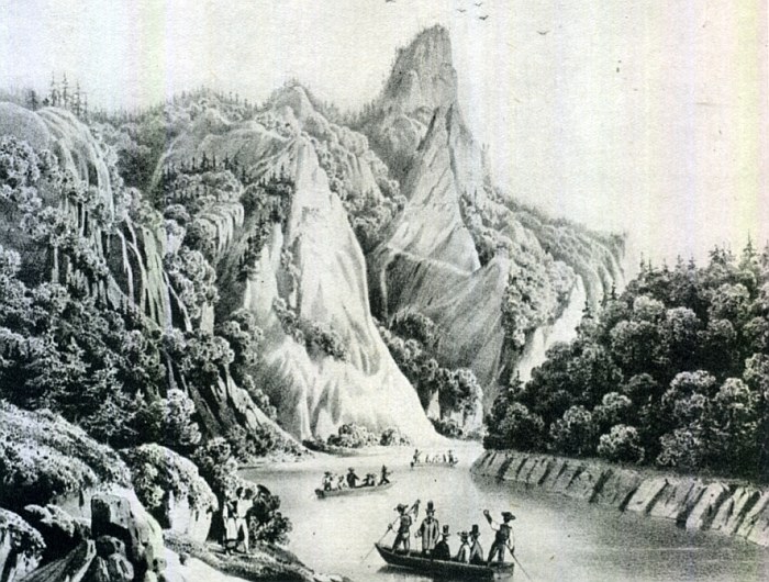 Spływ Dunajcem dawniej